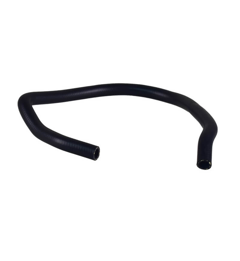 Custom automotive engine compartment black EPDM hose